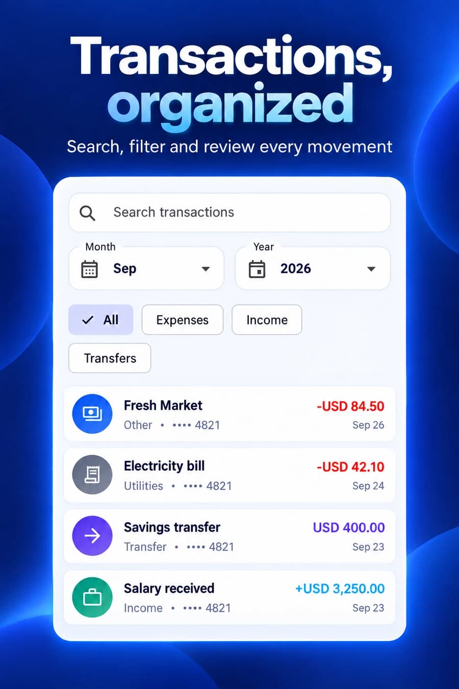 Exodaz Play Store graphic showing the transaction experience.